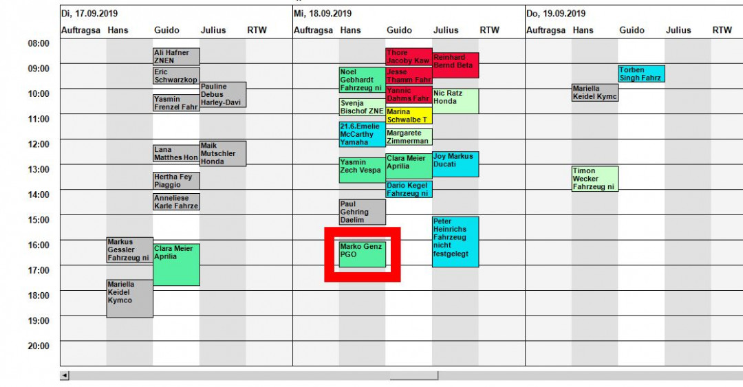 Werkstattkalender – Der Werkstattprofi